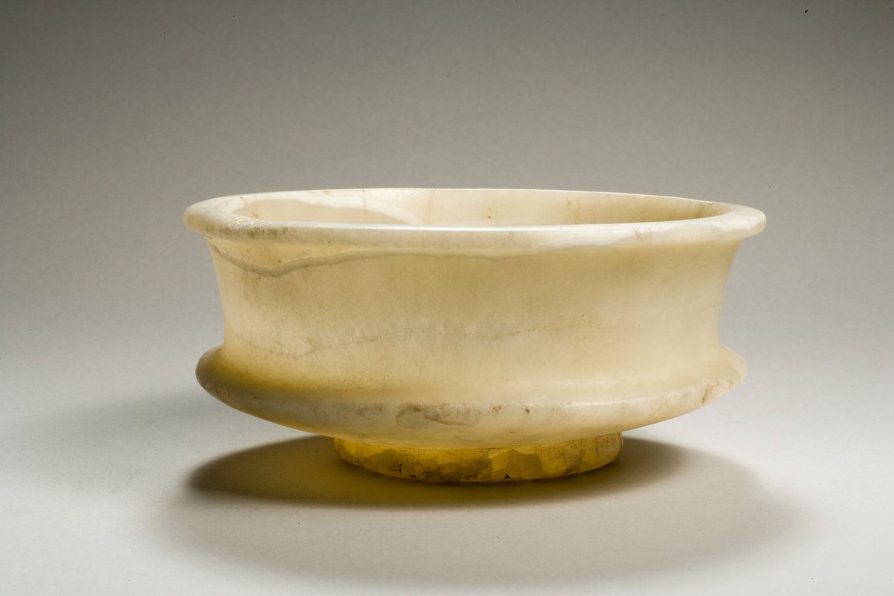 Tazza, 18-19. Hanedan, MÖ 1540-1186 (kaymaktaşı) by New Kingdom Egyptian