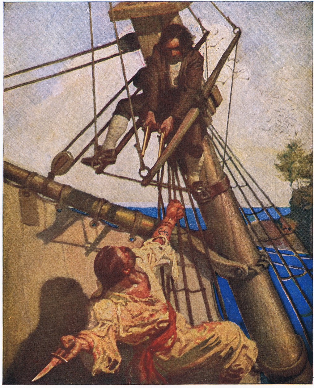 İsrail elleri: Bir adım daha Bay Eller, dedi ki ben ve ben senin beynini dağıtacağım by Newell Convers Wyeth