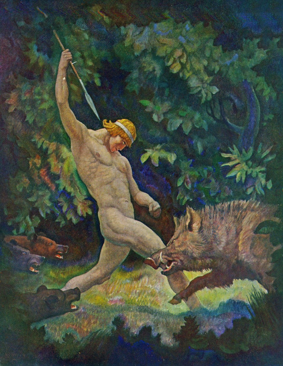 Domuz Avı, 1929 by Newell Convers Wyeth