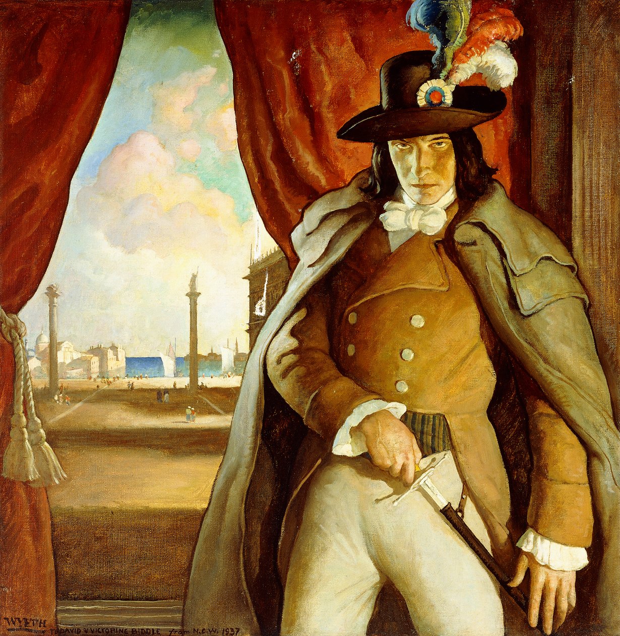 Venedik Maskesi, Bir Romantizm by Newell Convers Wyeth