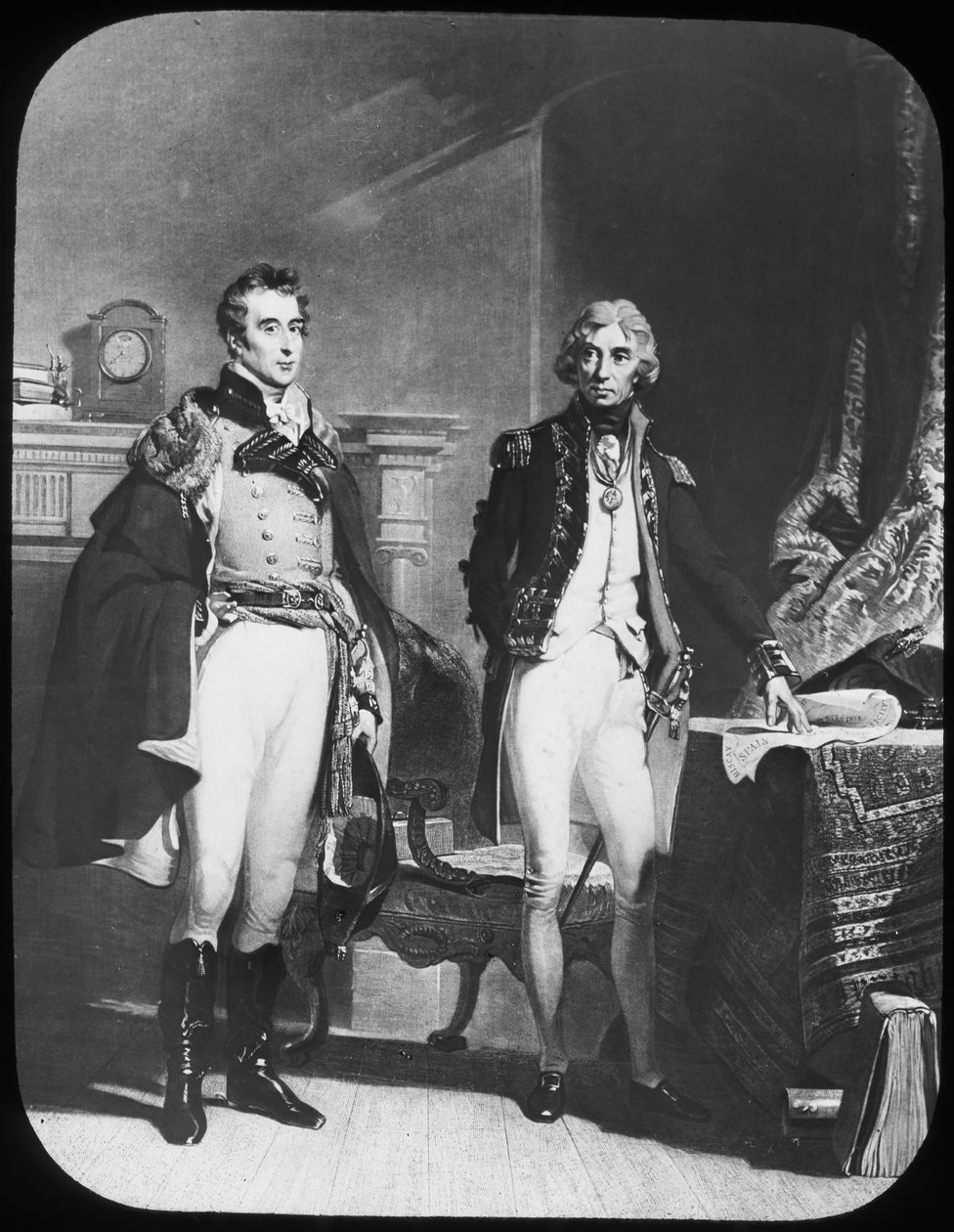 Ordu ve Deniz Kuvvetleri, Wellington ve Nelson, c1805. by Newton and Co