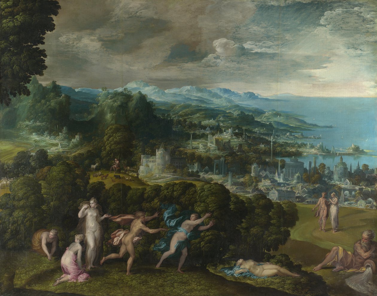 Orpheus ve Eurydice by Niccolò dell Abbate