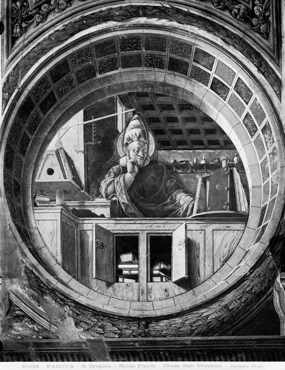 Aziz Gregory, c.1450-52 (fresk) by Niccolò Pizzolo