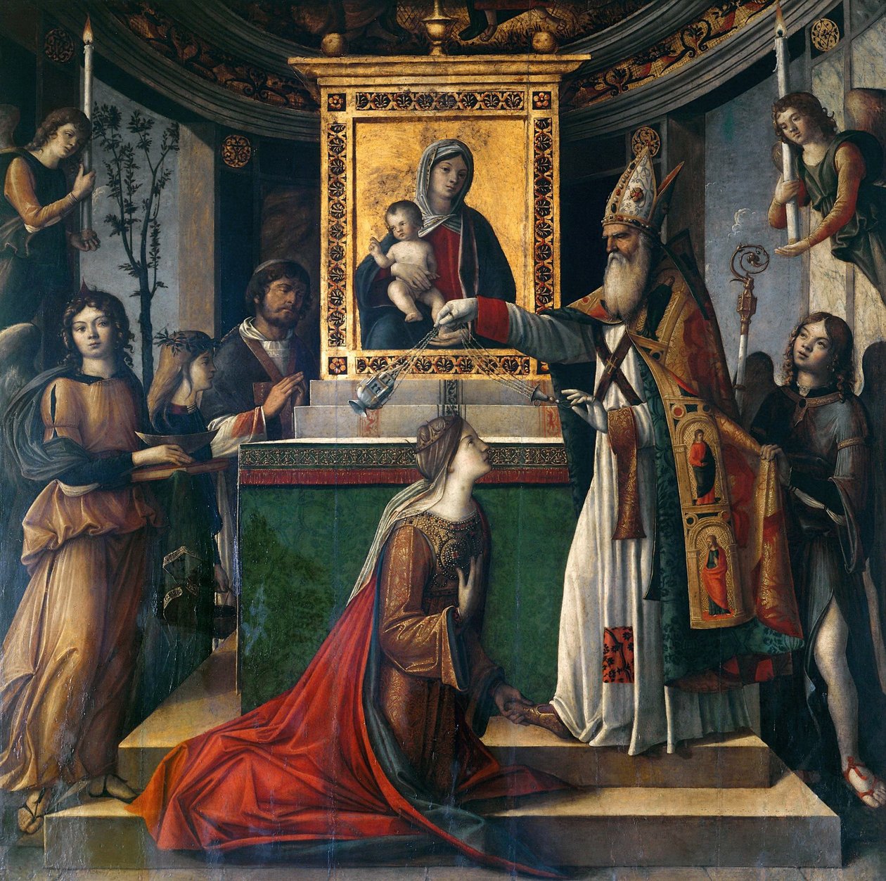 Aziz John the Evangelist İmparatoriçe Galla Placidia