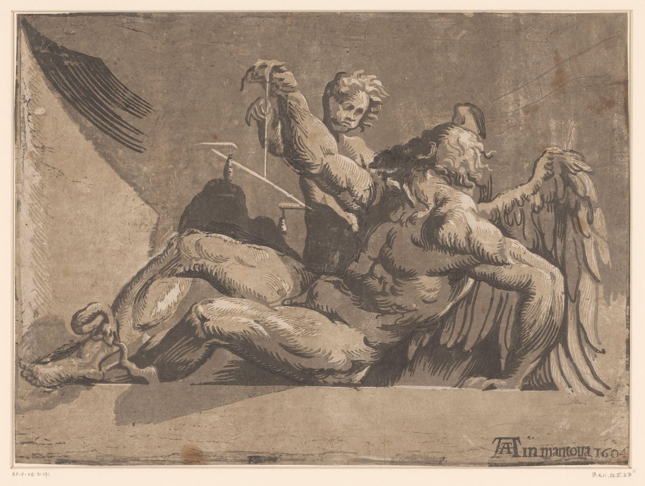 Satürn by Niccolò Vicentino (attributed to)