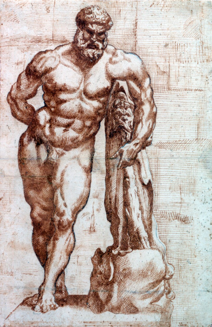 Herkül, 17. yüzyıl by Niccolò de Simone