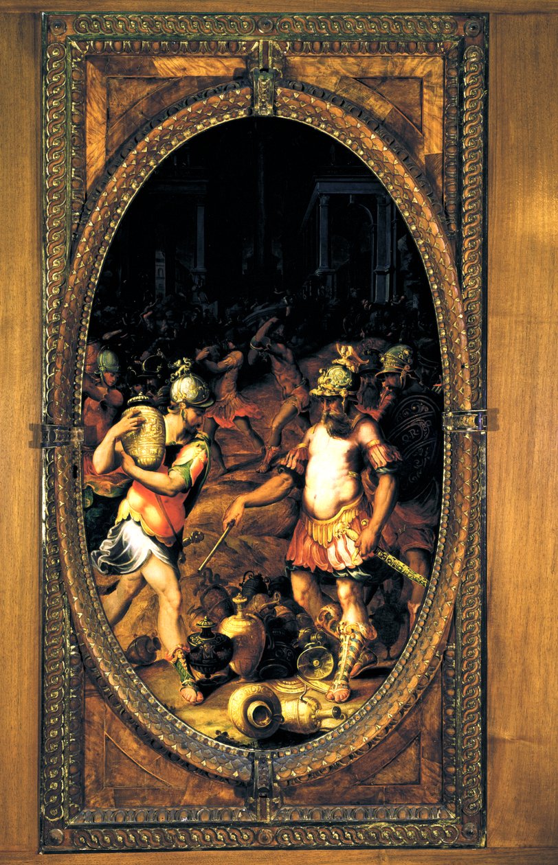 Bir Şehrin Yağmalanması, 1572 (kayrak) by Niccolo Betti