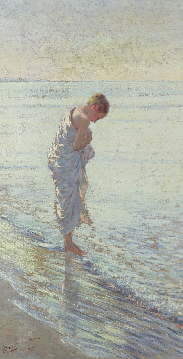 Una Conchigilia (Bir Kabuk), 1895 by Niccolo Cannicci