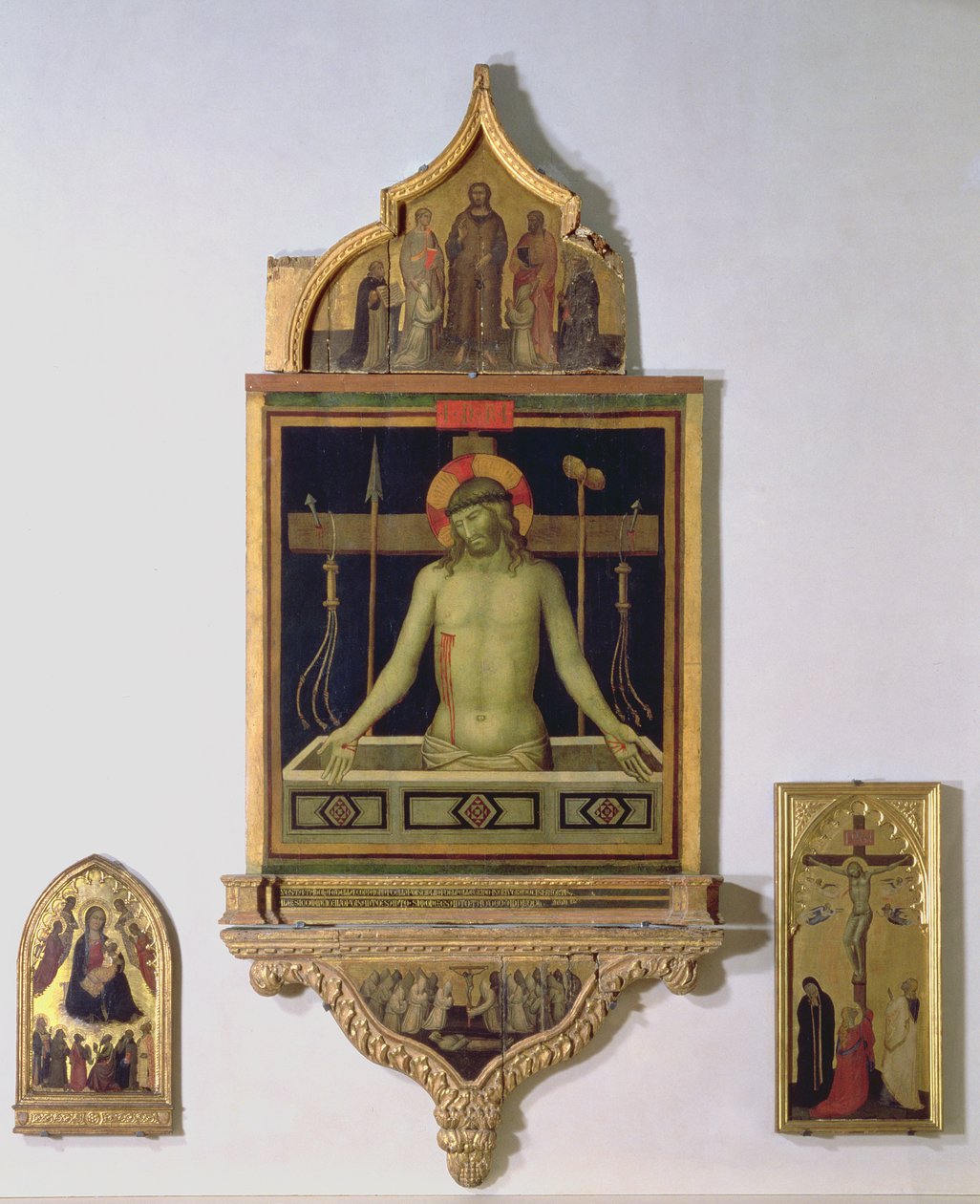 Acıların Adamı (panelde öfke) by Niccolò Pietro di Gerini