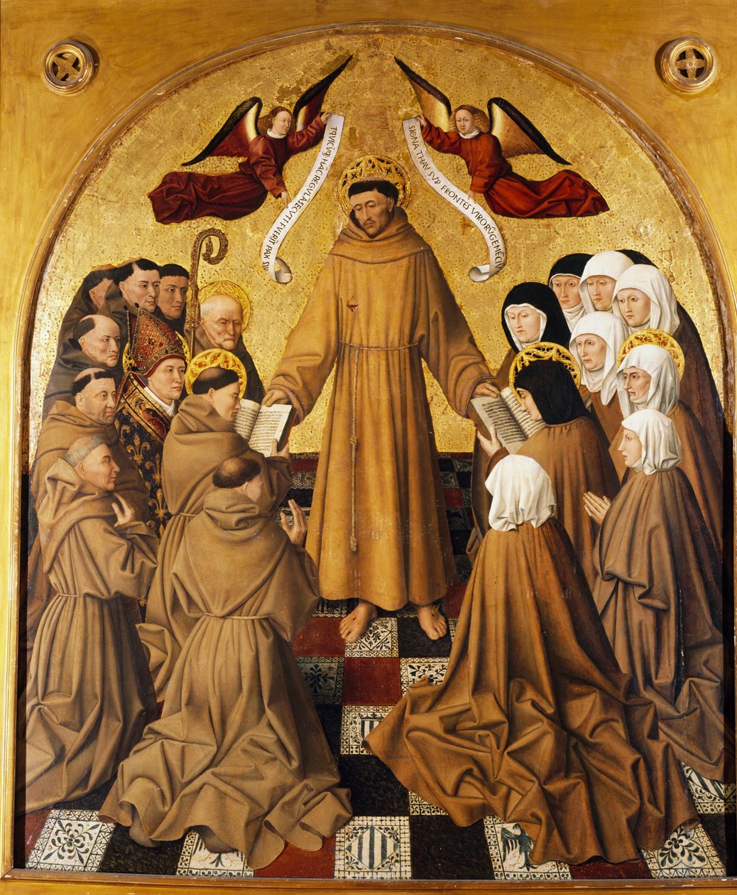Altar paneli, St. Francis, Rule