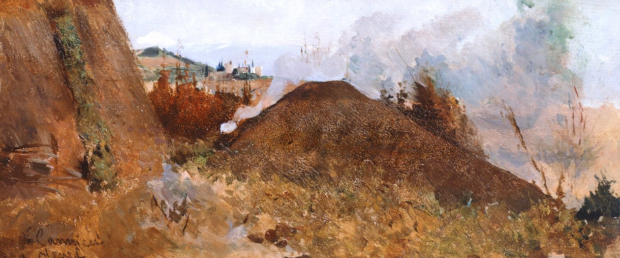 Manzarada kömür ocağı by Niccolo Cannicci