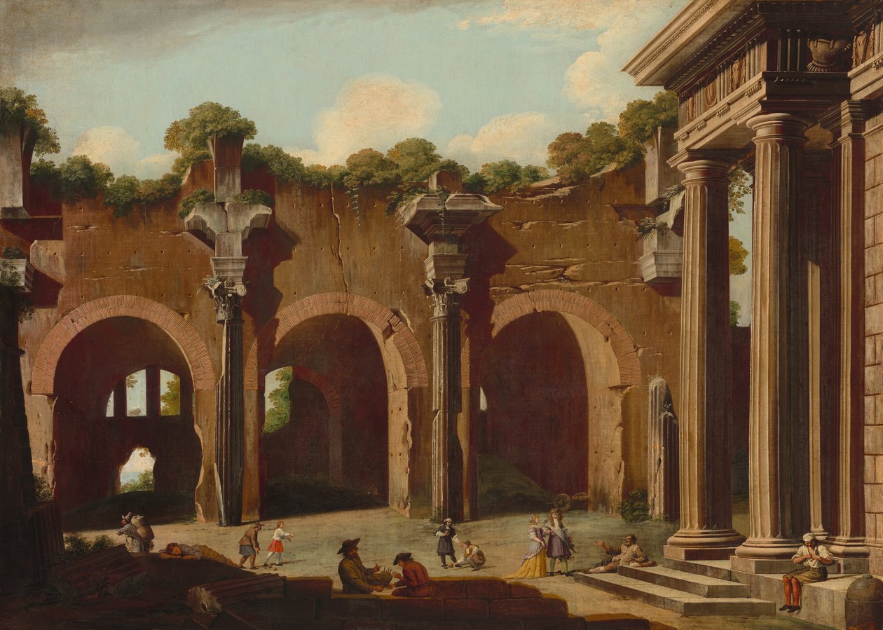 Dor Sütunlu Konstantin Bazilikası by Niccolo Codazzi