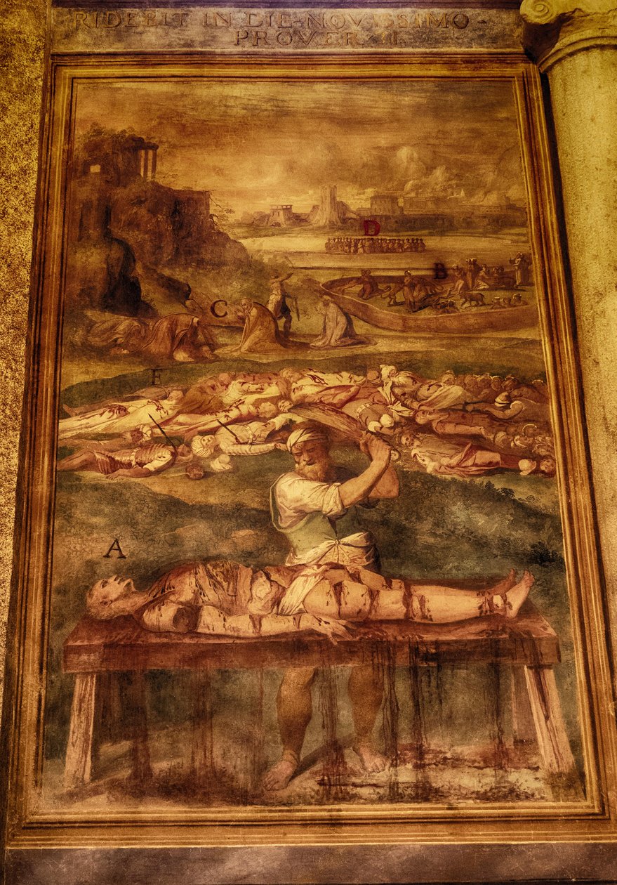Minör Bazilika Santo Stefano Rotondo, Santo Stefano al Monte Celio, Santo Stefano Bazilikası Rotondo al Celio by Niccolo called Pomarancio Circignani