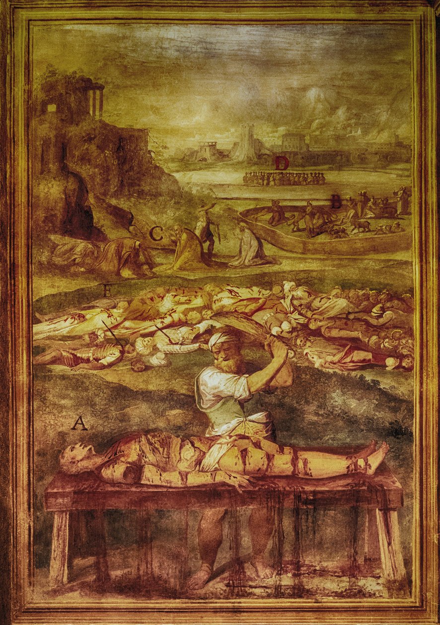 Minör Bazilika Santo Stefano Rotondo, Santo Stefano al Monte Celio, Santo Stefano Bazilikası Rotondo al Celio by Niccolo called Pomarancio Circignani