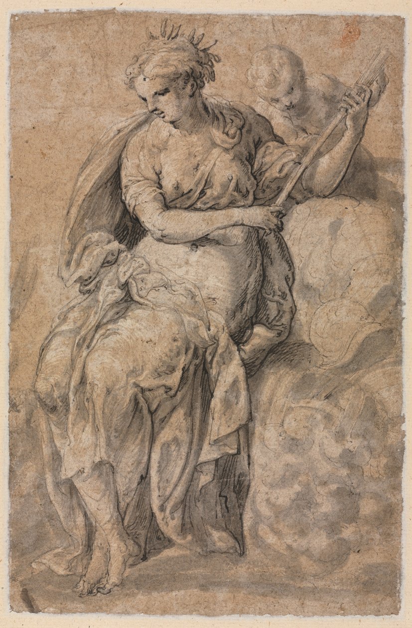 Alegorik Figür (ters) by Niccolo dell