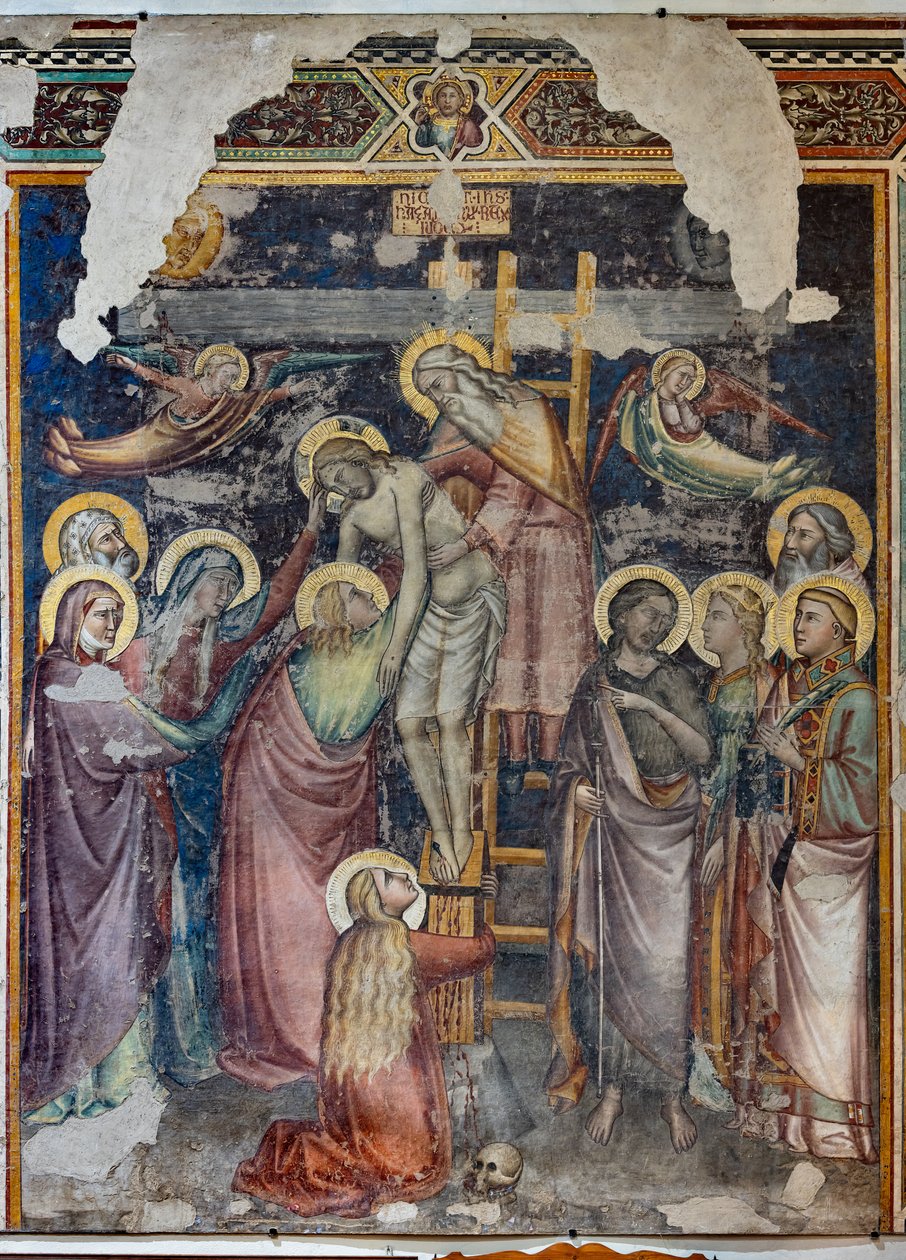Biriktirme (müstakil fresk) by Niccolo di Pietro Gerini