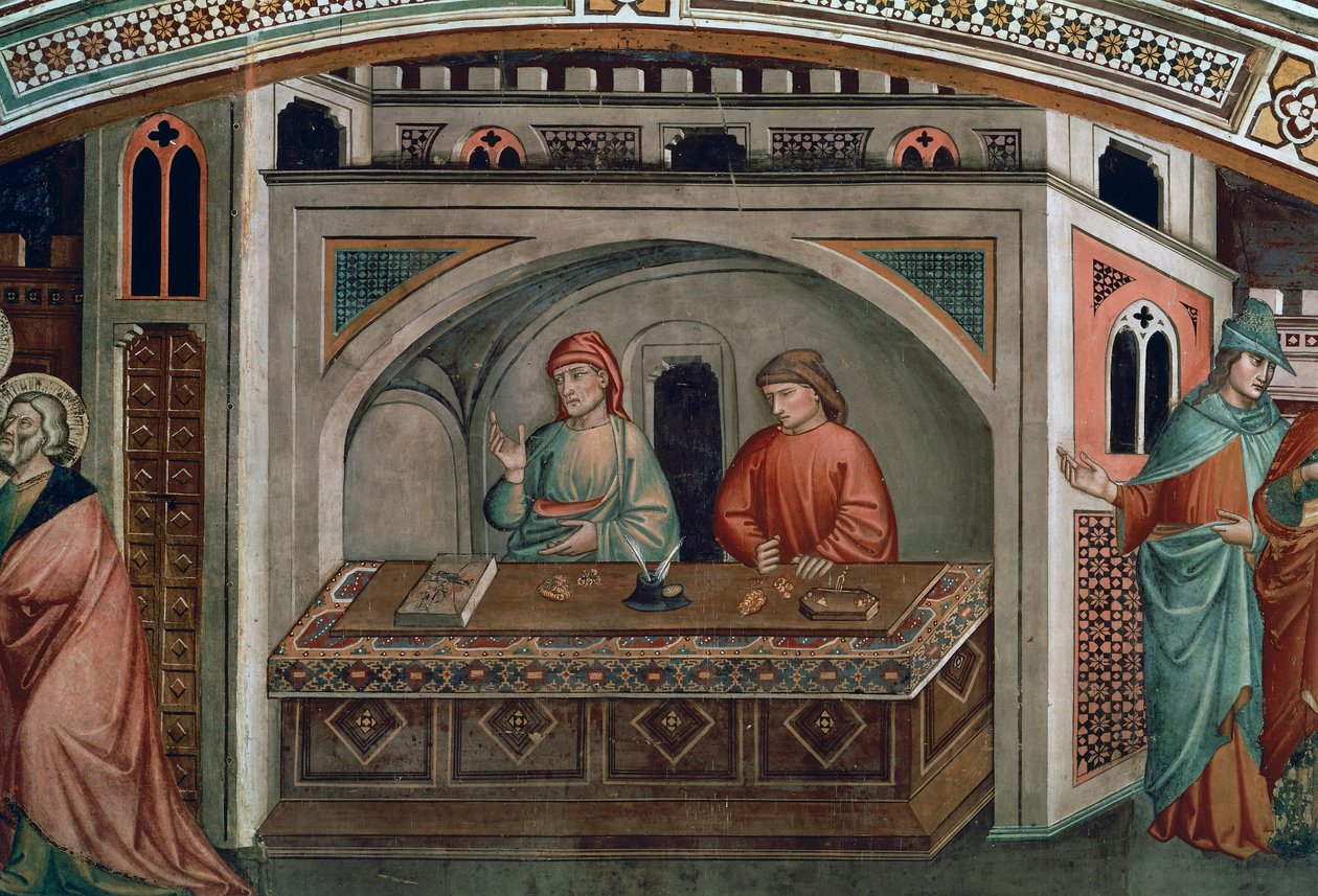 İki bankacı, Life of St Matthew