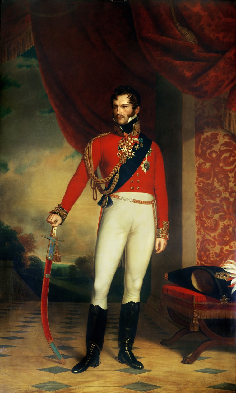 Orange Prensi, daha sonra Hollanda Kralı II. William (1792-1849) by Nicholas Pieneman
