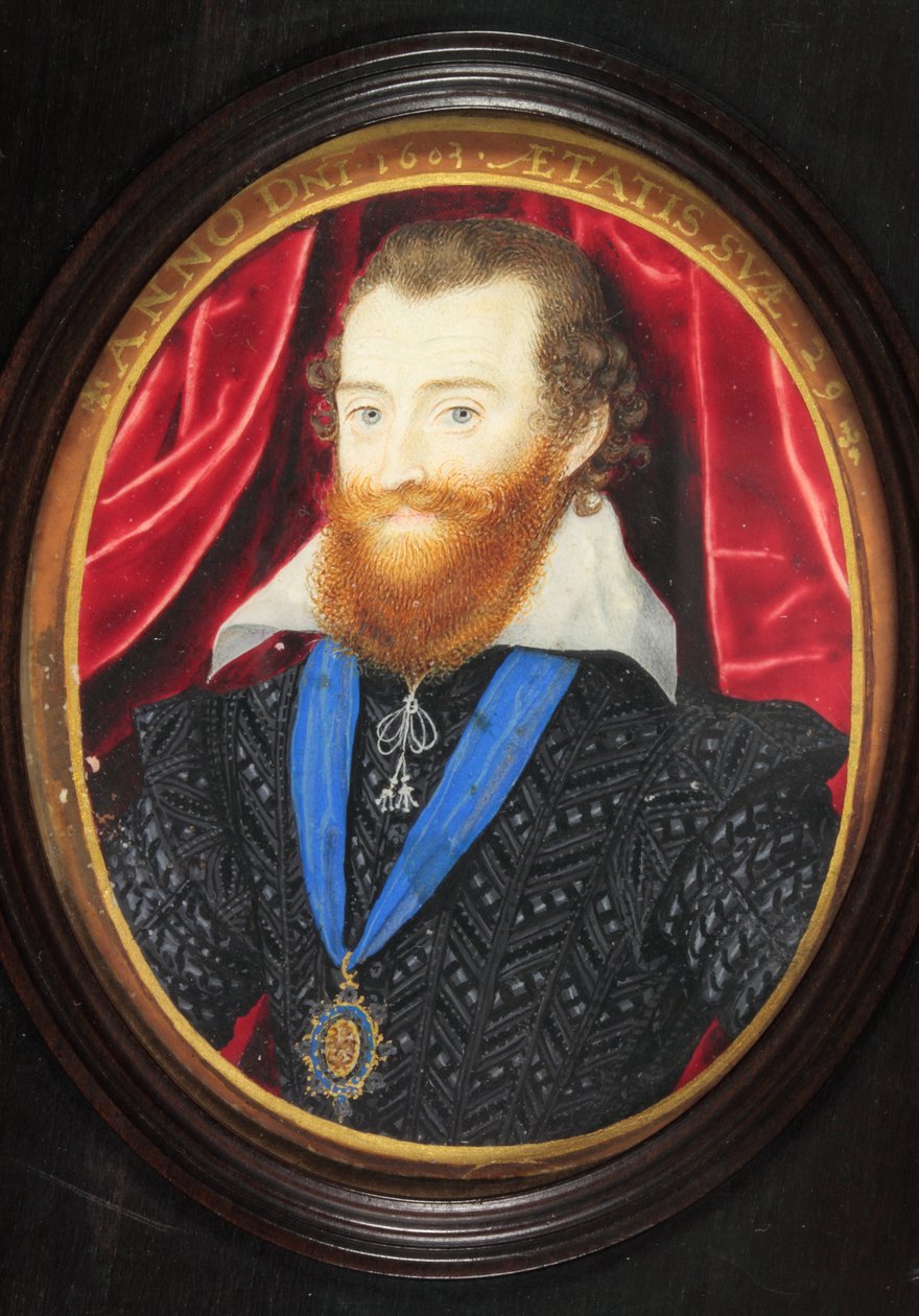Ludovick Stuart, 2 Lennox ve Richmond Dükü (emaye) by Nicholas (after) Hilliard
