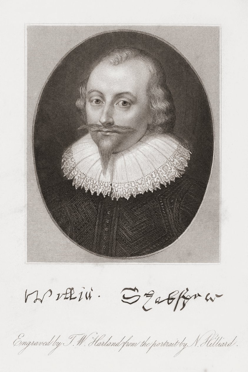 William Shakespeare. Hilliard