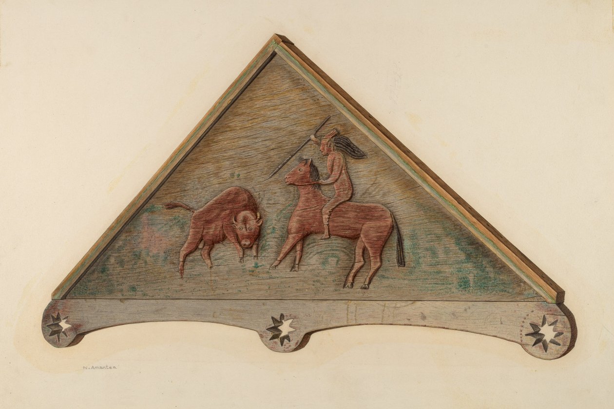 Kapı Üzeri Paneli by Nicholas Amantea