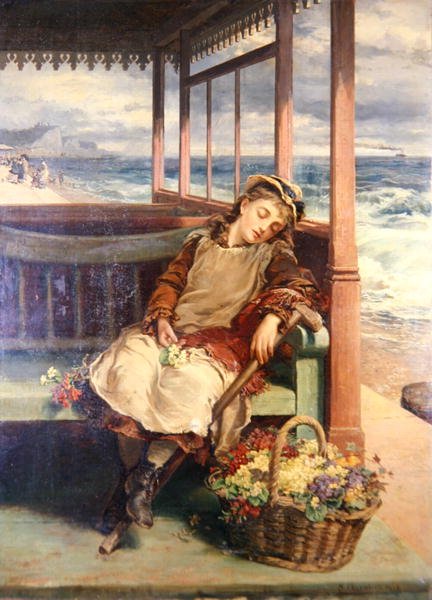 Çiçek Satıcısı by Nicholas Chevalier