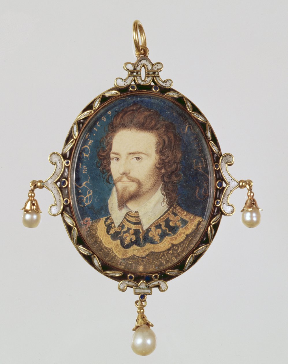 George Clifford, Cumberland 3. Kontu by Nicholas Hilliard