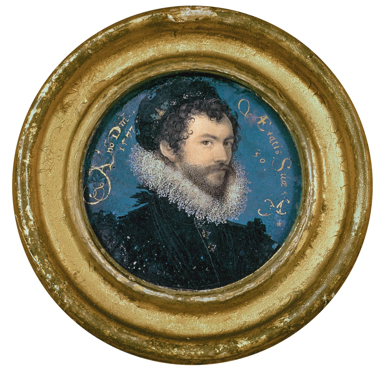 30 yaşında kendi portresi, 1577 by Nicholas Hilliard