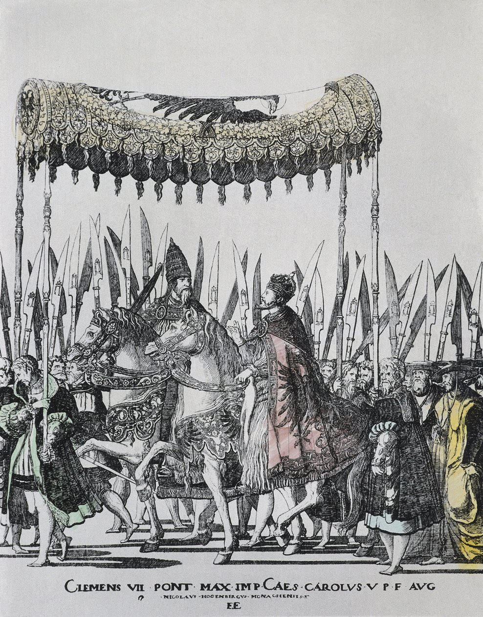 HOGENBERG, Nicolas (1500-1539). Charles V