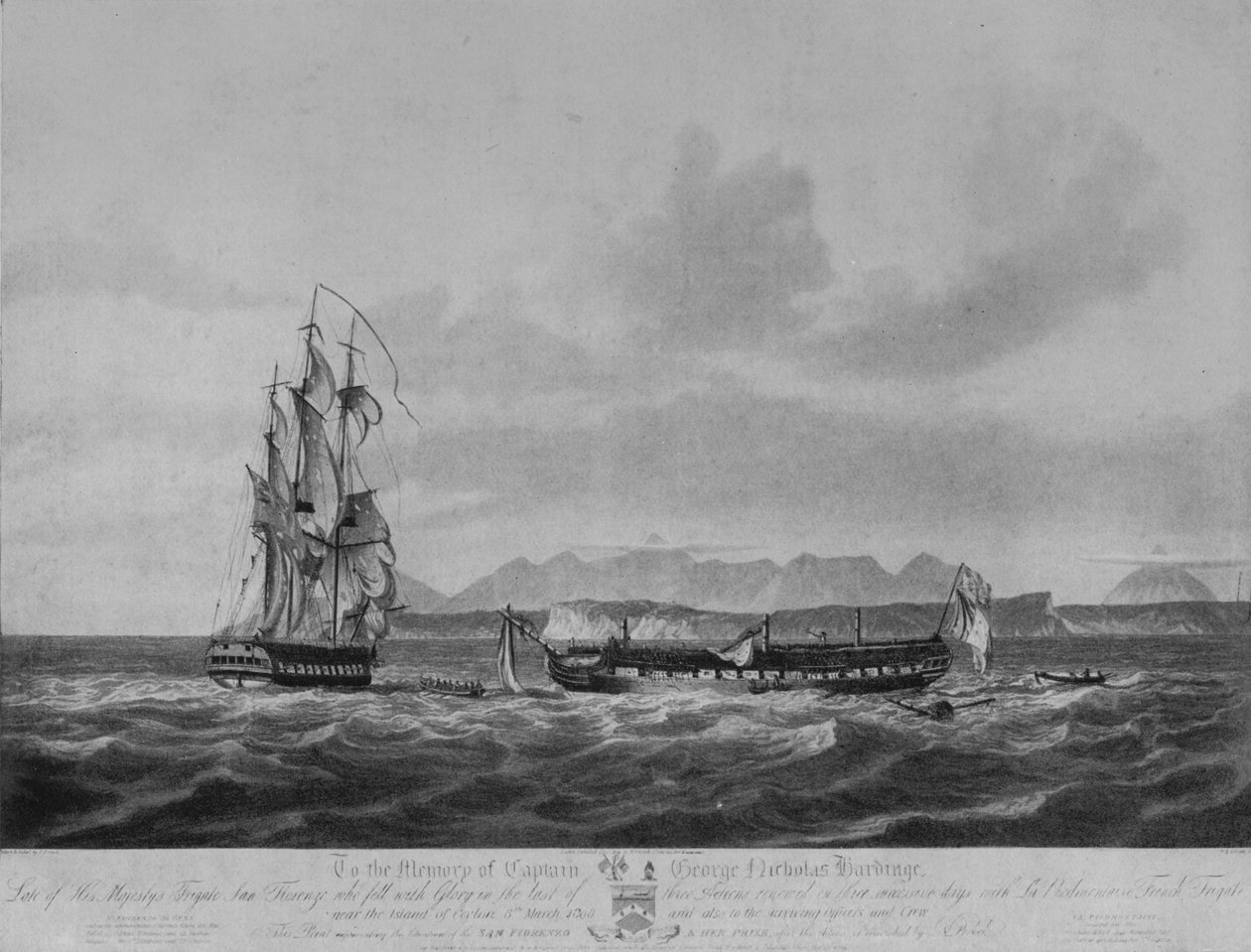 Üç Gün Kovalama ve Yakalama, c1809 by Nicholas Pocock