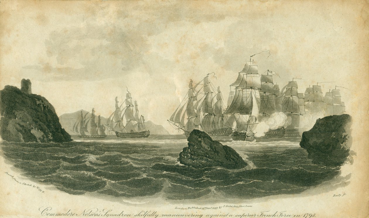 Commodore Nelsons Filosu, 1795