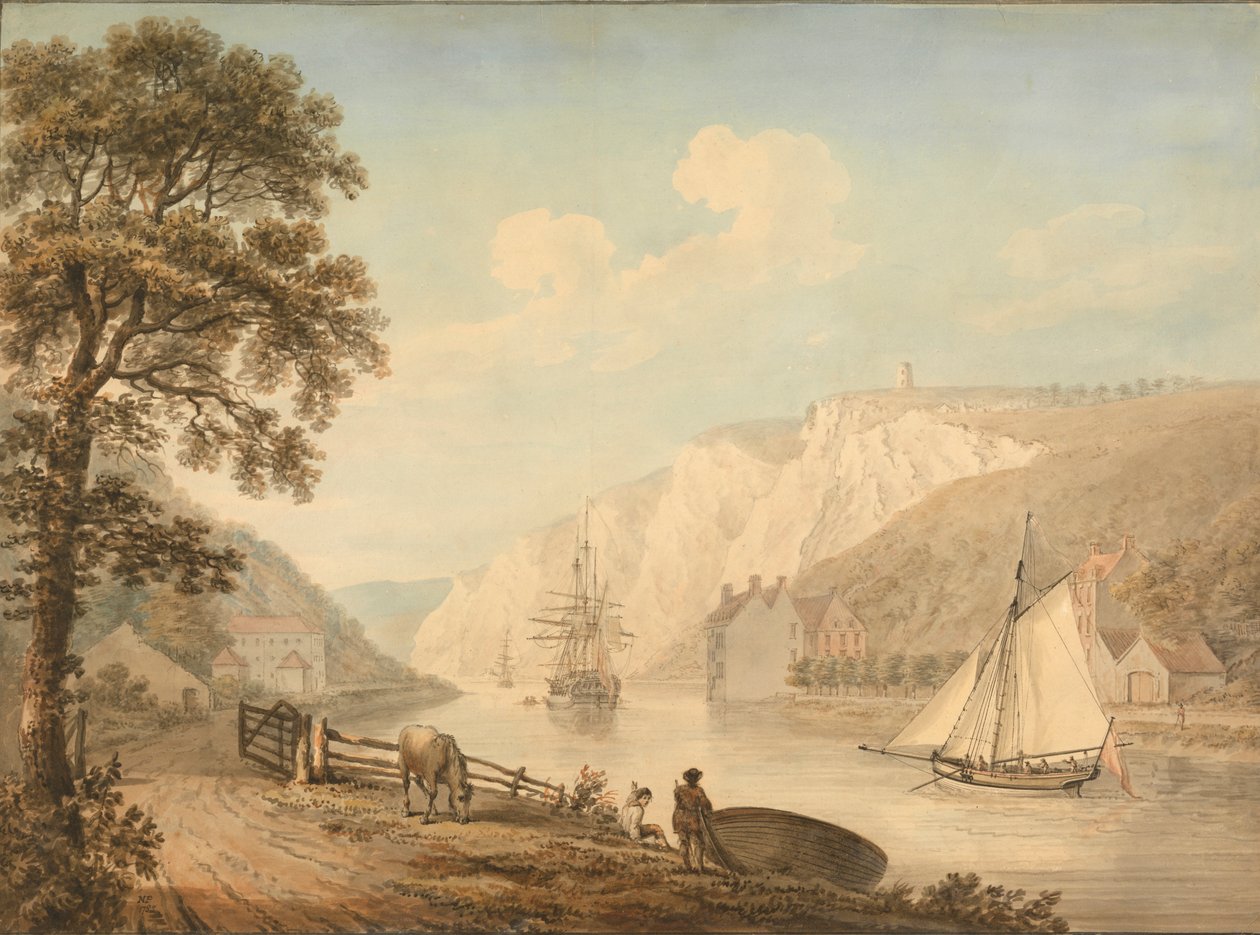 Avon Nehri: Geçen Gemilerle by Nicholas Pocock
