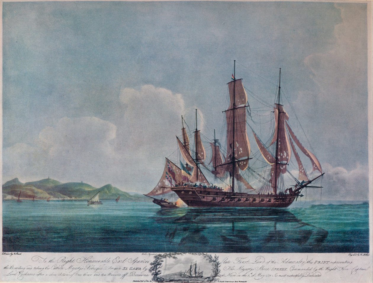 Speedy ve El Gamo, c1802 by Nicholas Pocock