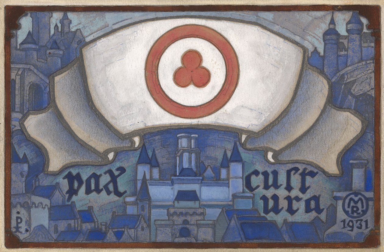 Barış Bayrağı, 1931 by Nikolai Konstantinowitsch Roerich