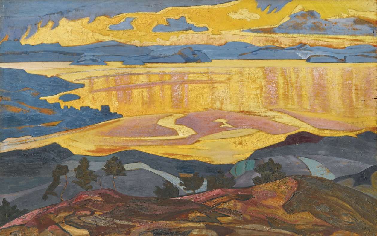 Yağmurdan Önce, 1916-1918 by Nikolai Konstantinowitsch Roerich