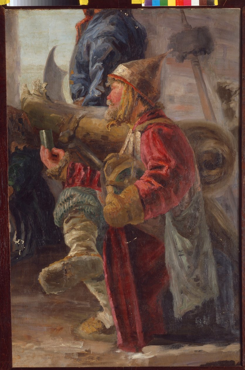 Sorunlar Zamanında Rus topçu (1598-1613). Nicolas (Nicholas) Roerich