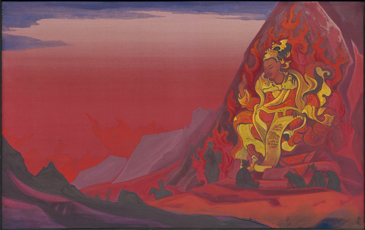 Rigden Djapo Komutanlığı, 1933 by Nicholas Roerich