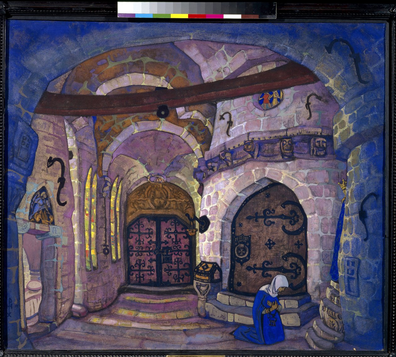 Manastırda. A. Davydov