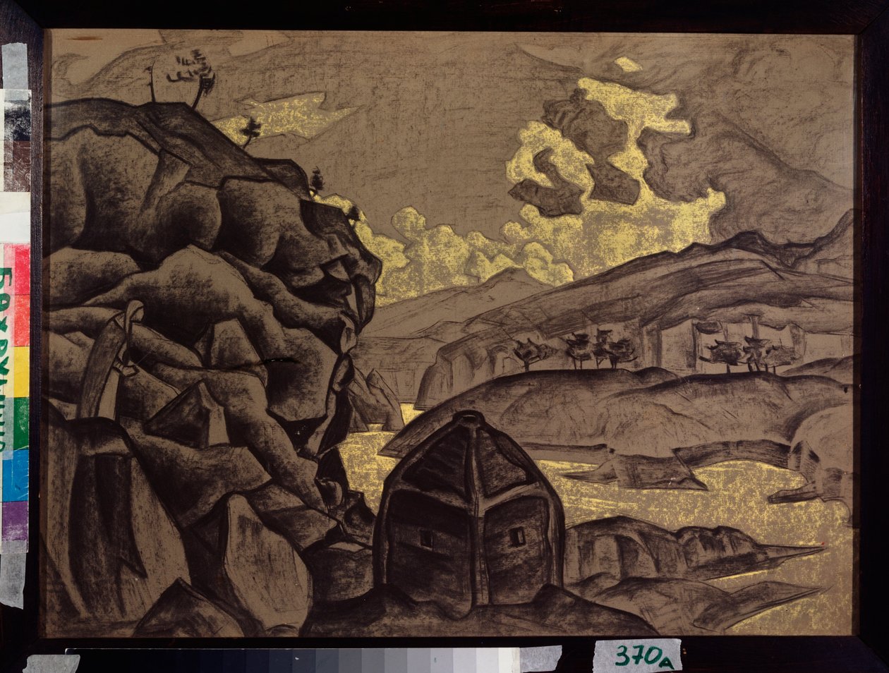Henrik Ibsen tarafından "Peer Gynt" için dekor, 1912 by Nicholas Roerich