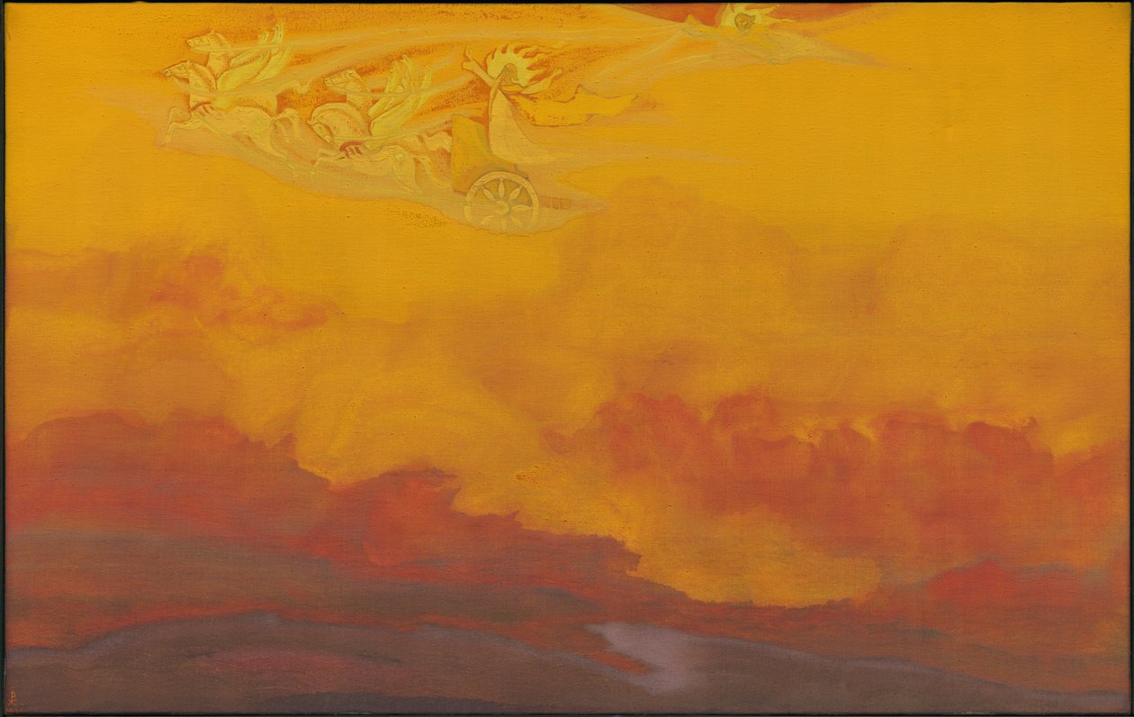 İlyas Peygamber, 1931 by Nicholas Roerich
