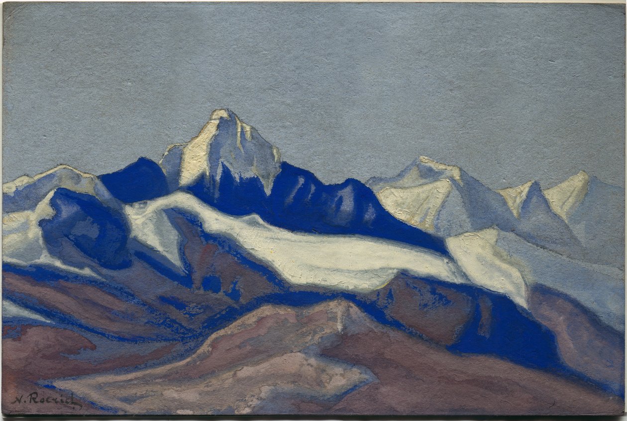 Himalayalar, 1945 by Nicholas Roerich