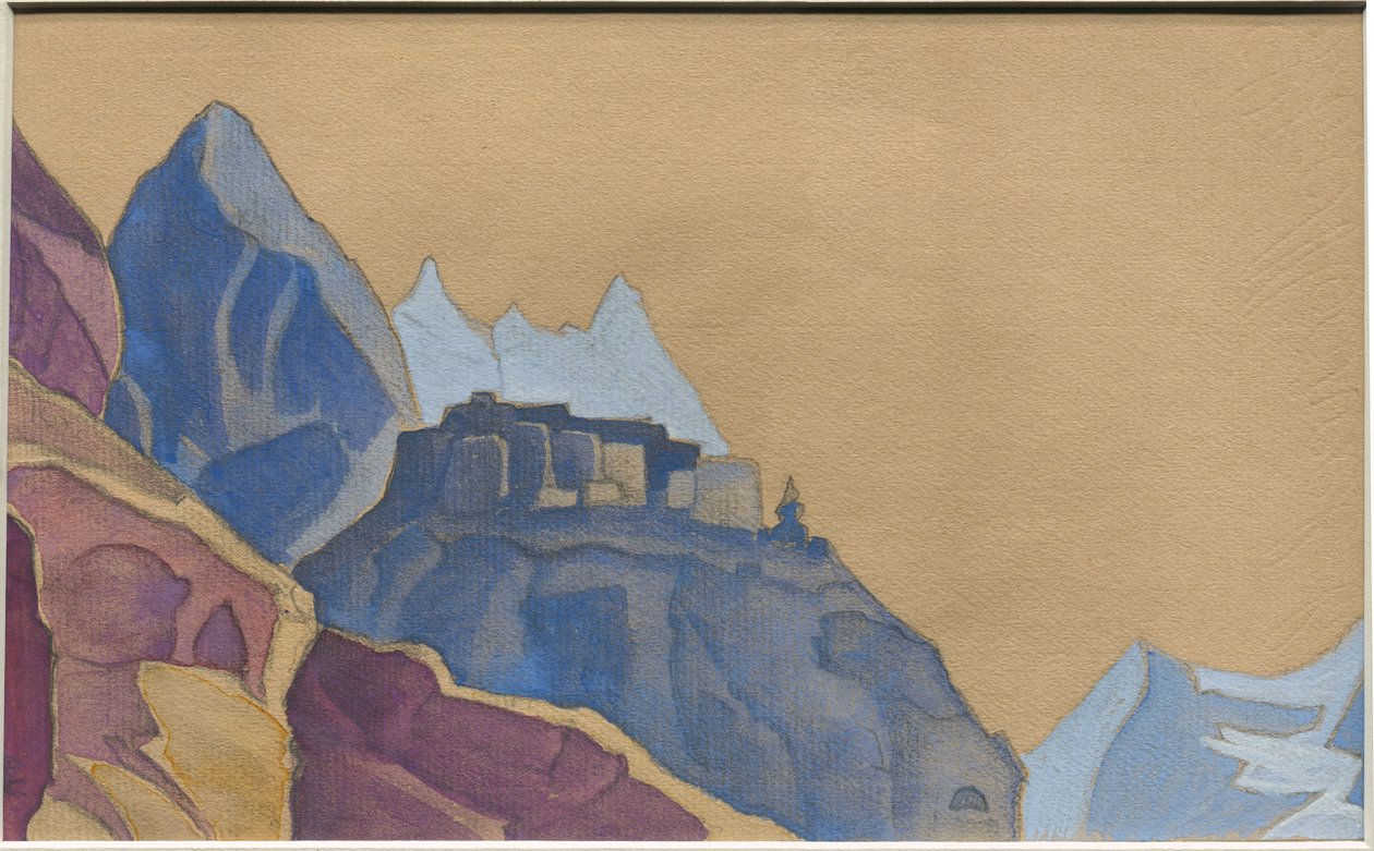 Kardang, albüm yaprağı, 1933 by Nicholas Roerich