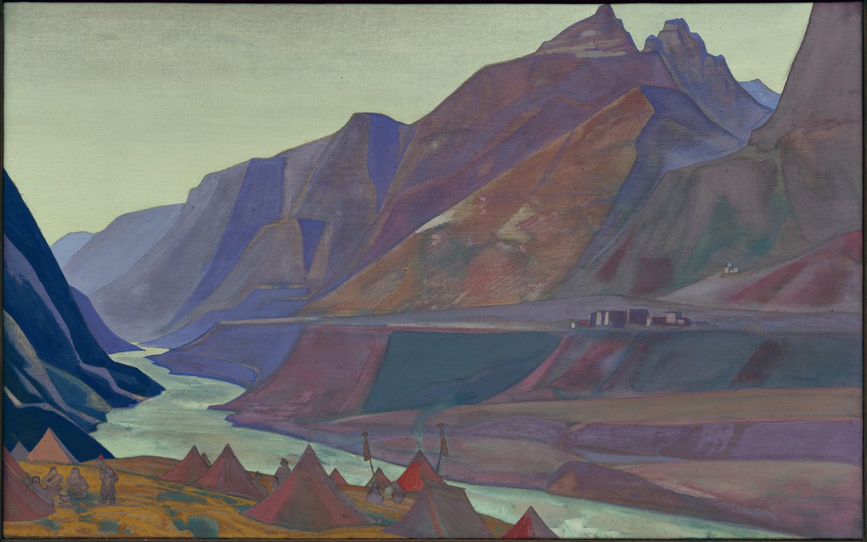 Köksar Kampı, 1932 by Nicholas Roerich
