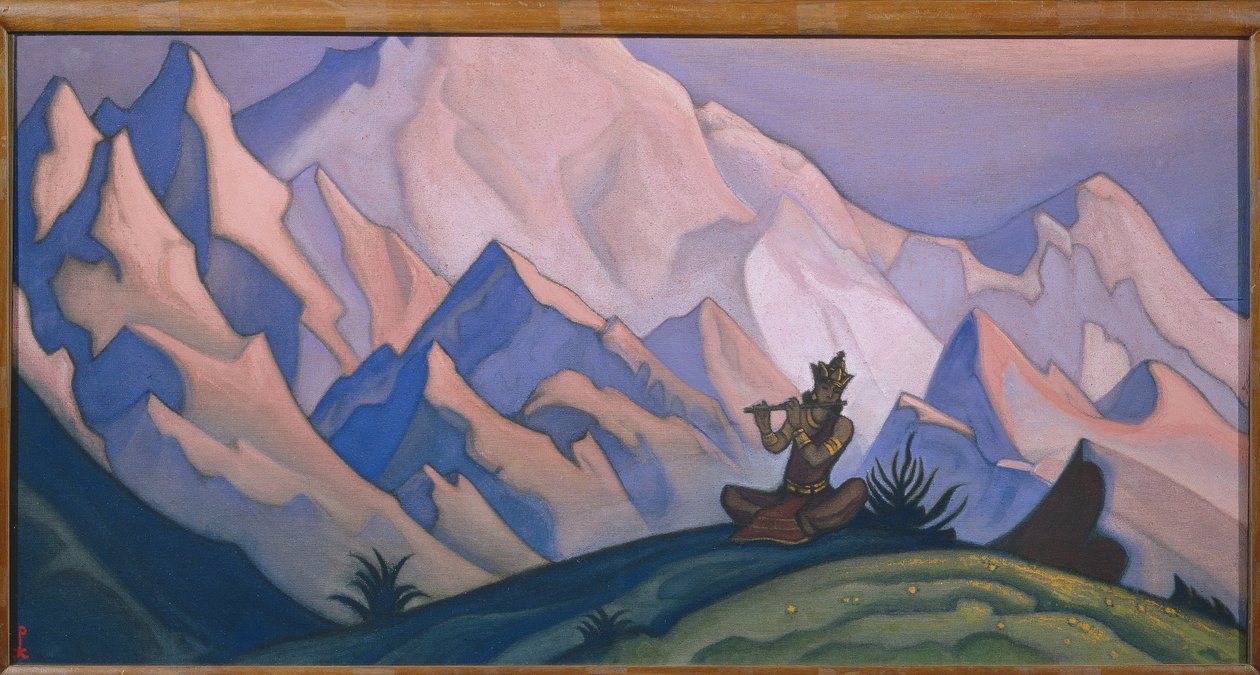 Krishna Par Roerich, Nicholas (1874-1947) by Nicholas Roerich