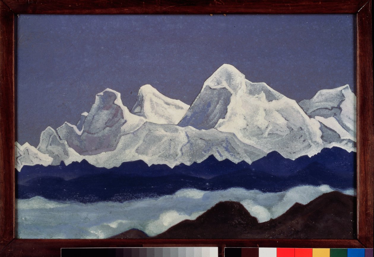 Everest Dağı (Chomolungma) Himalayalar