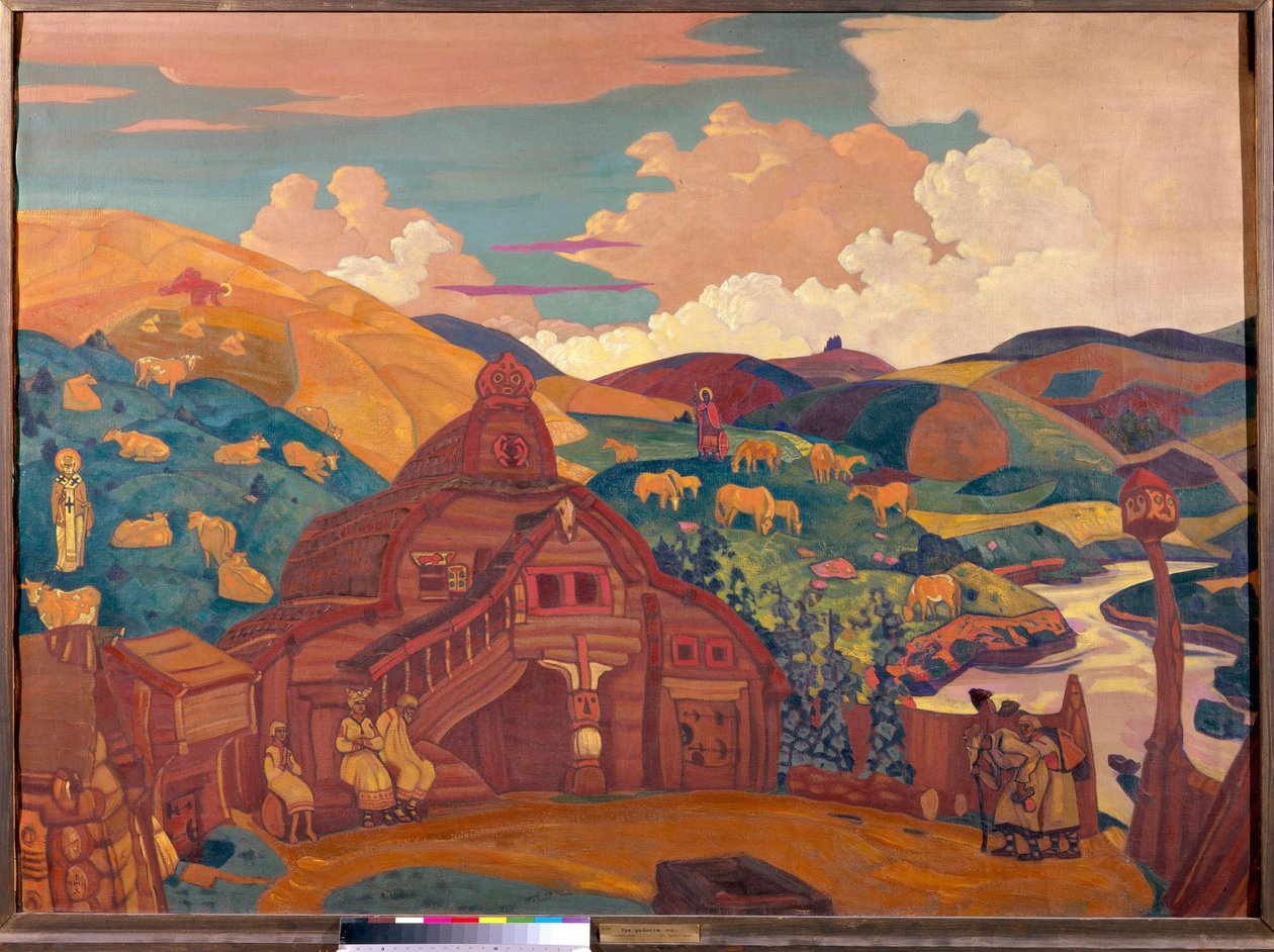 Üç sevinç. Nicolas (Nicholas) Roerich