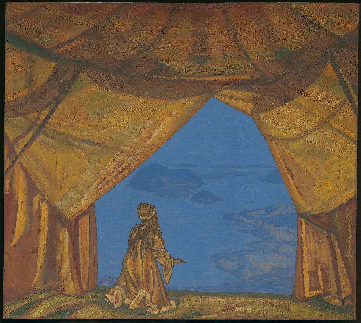 Gecenin Efendisi, 1918 by Nicholas Roerich