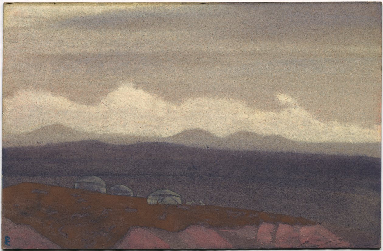 Moğolistan, Sunit, 1936 by Nicholas Roerich