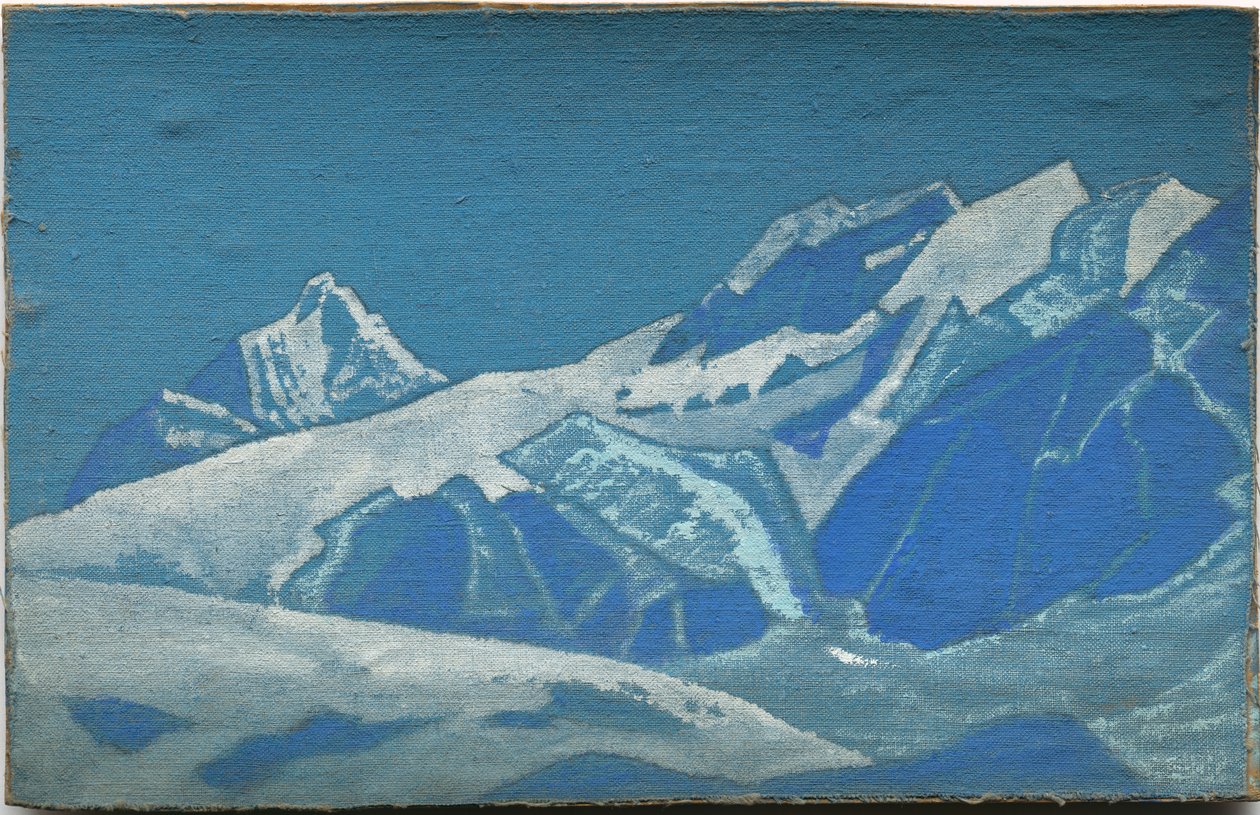 Dağ çalışması, c.1928?31 by Nicholas Roerich