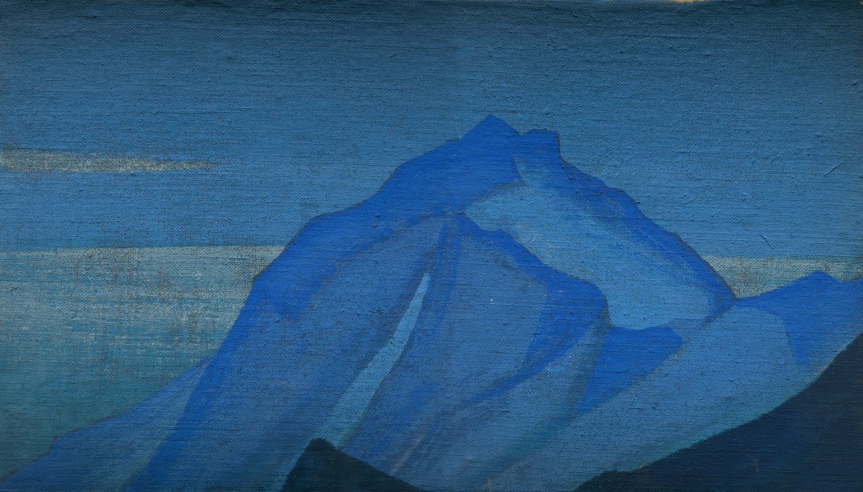 Dağ çalışması, c.1929 by Nicholas Roerich